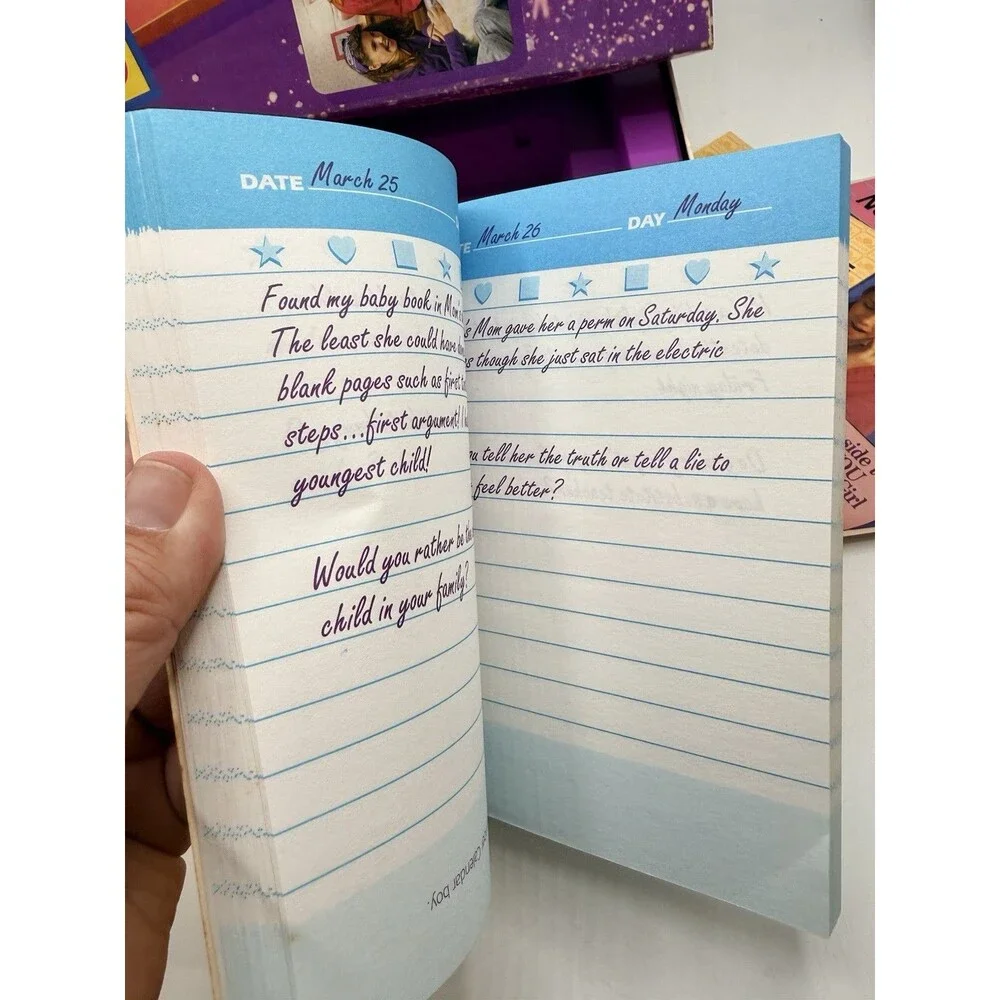 1991 Girl Talk Secret Diary Game Golden 5058 Secrets & Surprises : Read